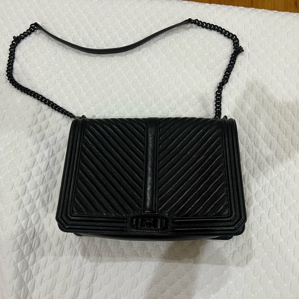Rebecca Minkoff Black Quilted Bag